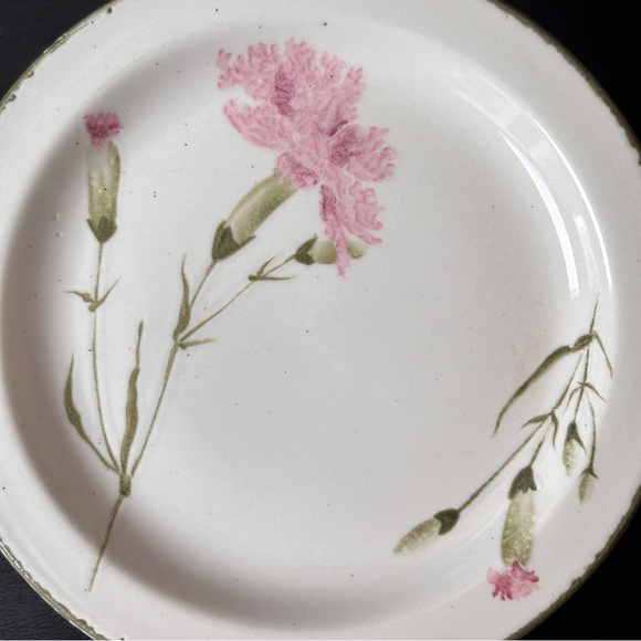 Stonehenge Midwinter Invitation Pink Carnation Plates (Set of 5) - England - Picture 7 of 9